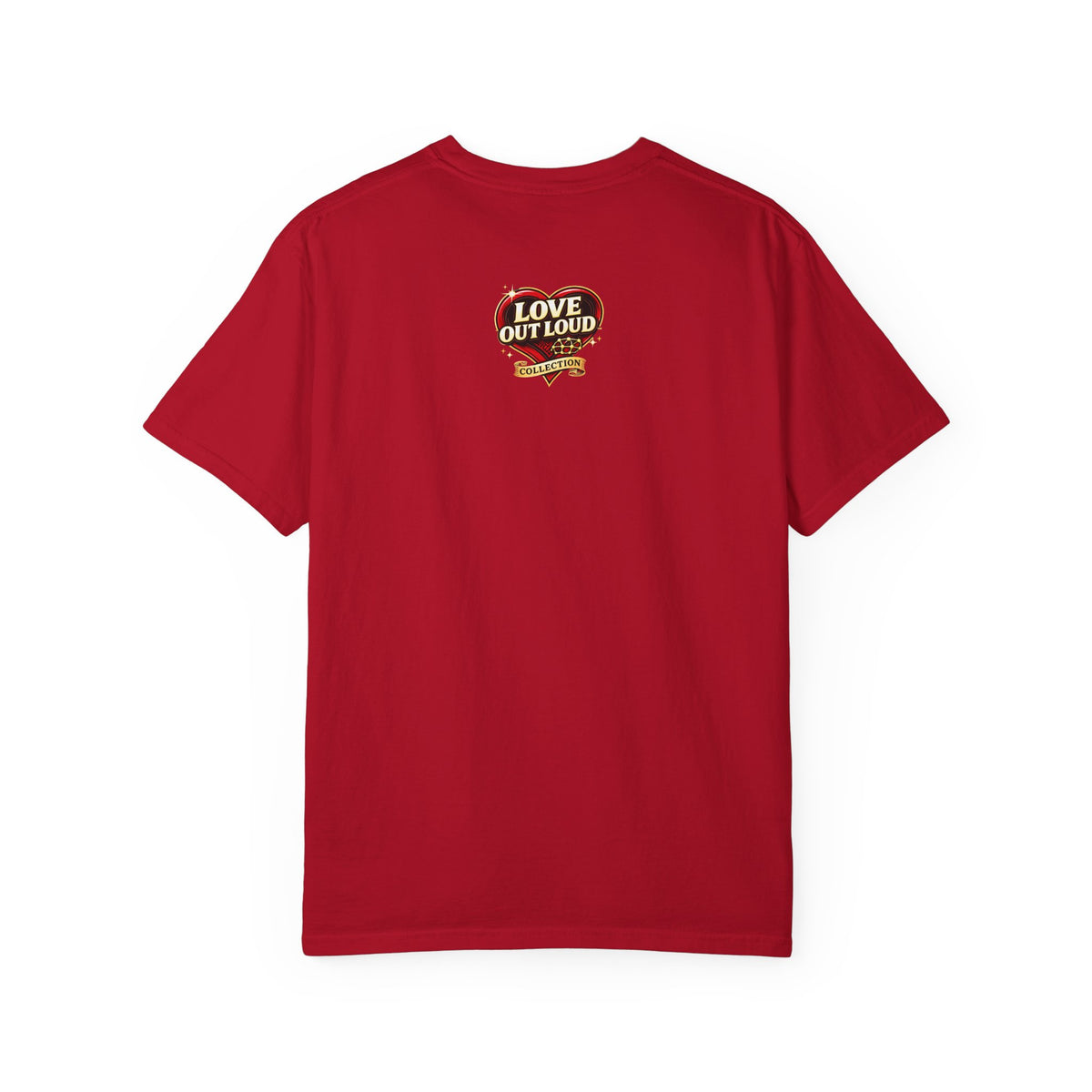 Love Out Loud T-Shirt — Bold Retro Heart Graphic Tee