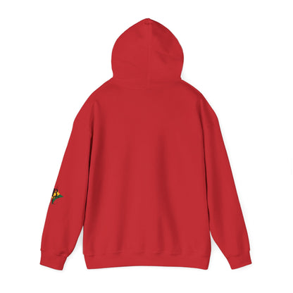 Africa Map Hoodie — Silhouette Woman Motherland Sweatshirt