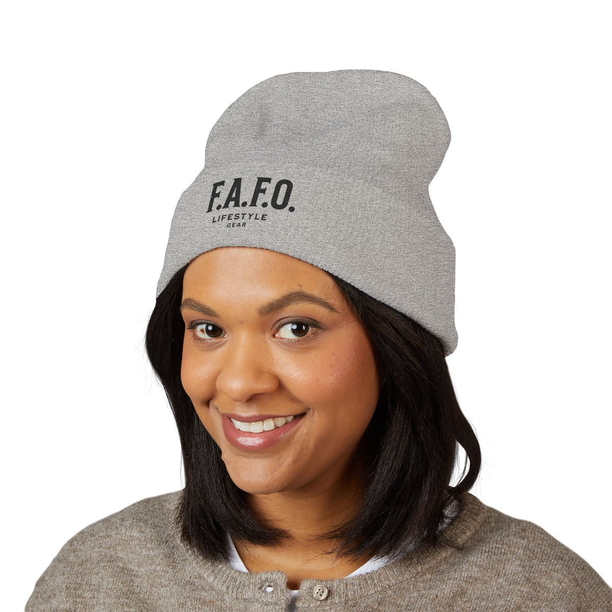 Copy of Classic Cuffed Beanie (Embroidery)