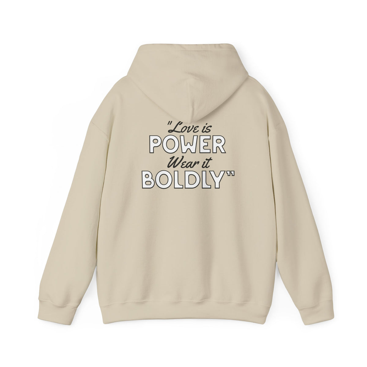 Speak Love Hoodie — Minimal 'Speak Love' Reminder Sweatshirt