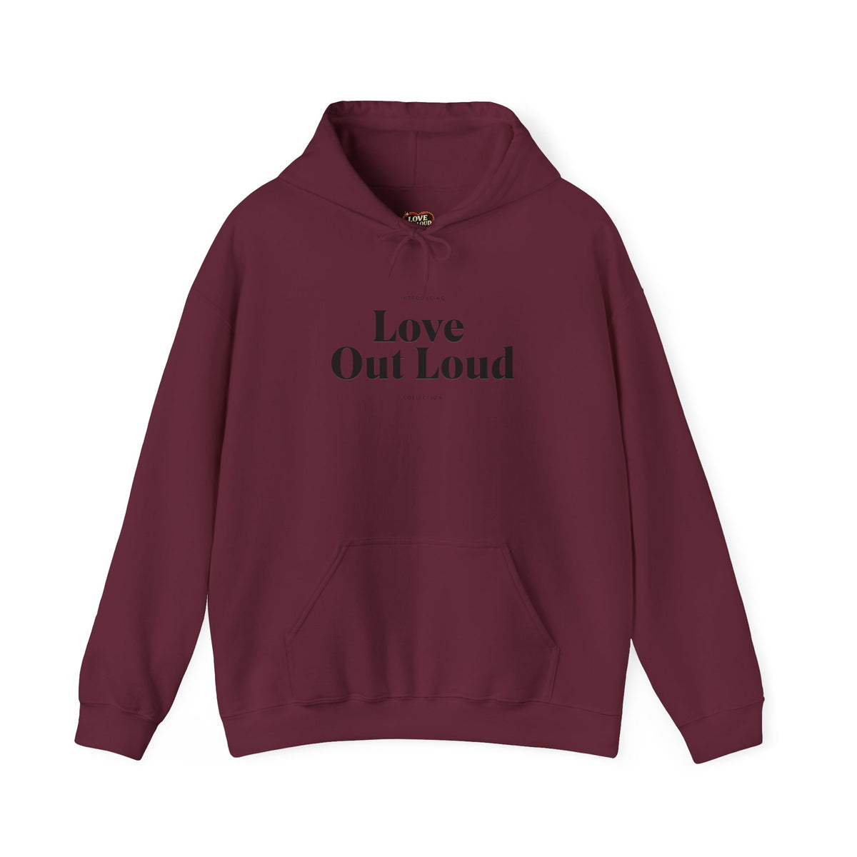 Speak Love Hoodie — Minimal 'Speak Love' Reminder Sweatshirt