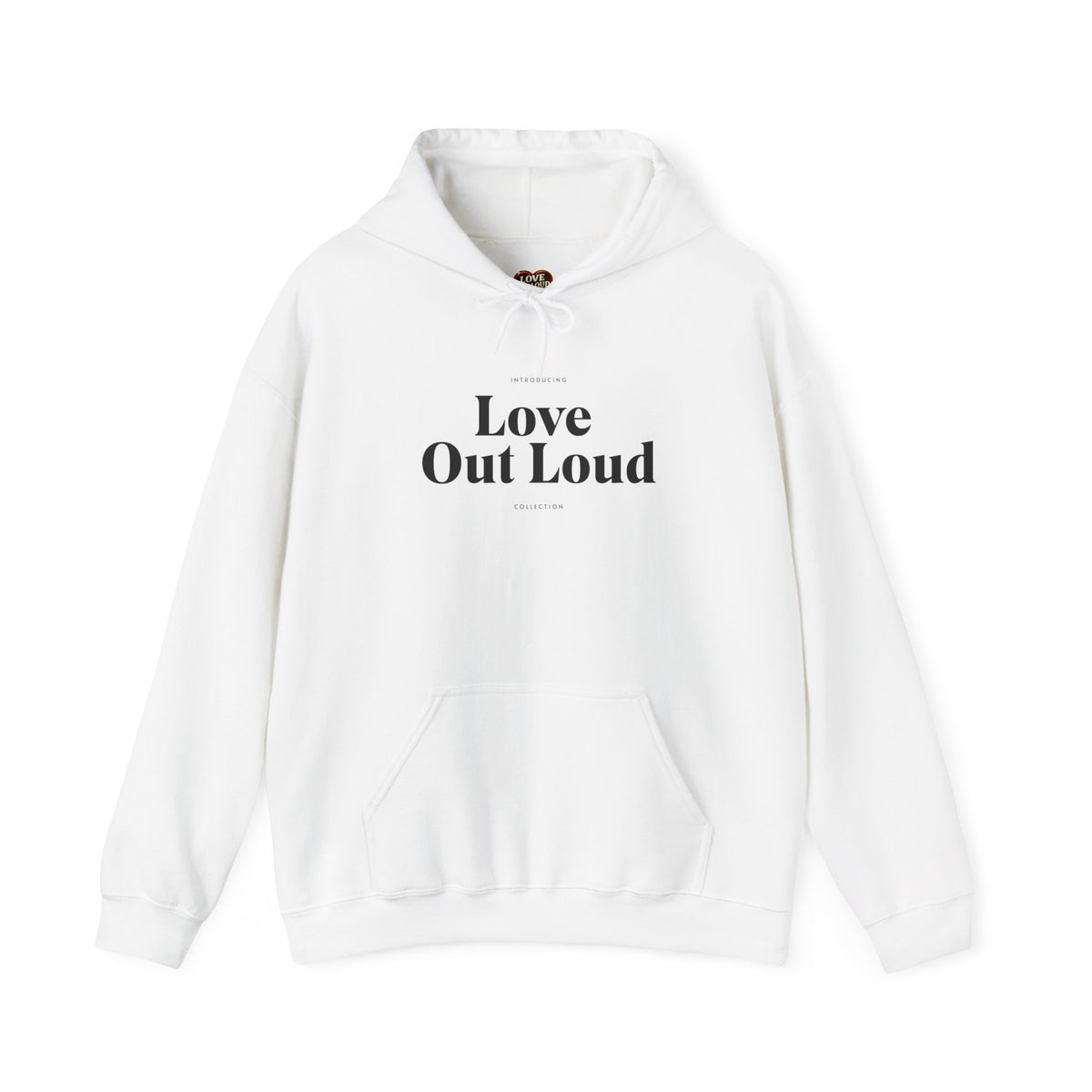Speak Love Hoodie — Minimal 'Speak Love' Reminder Sweatshirt