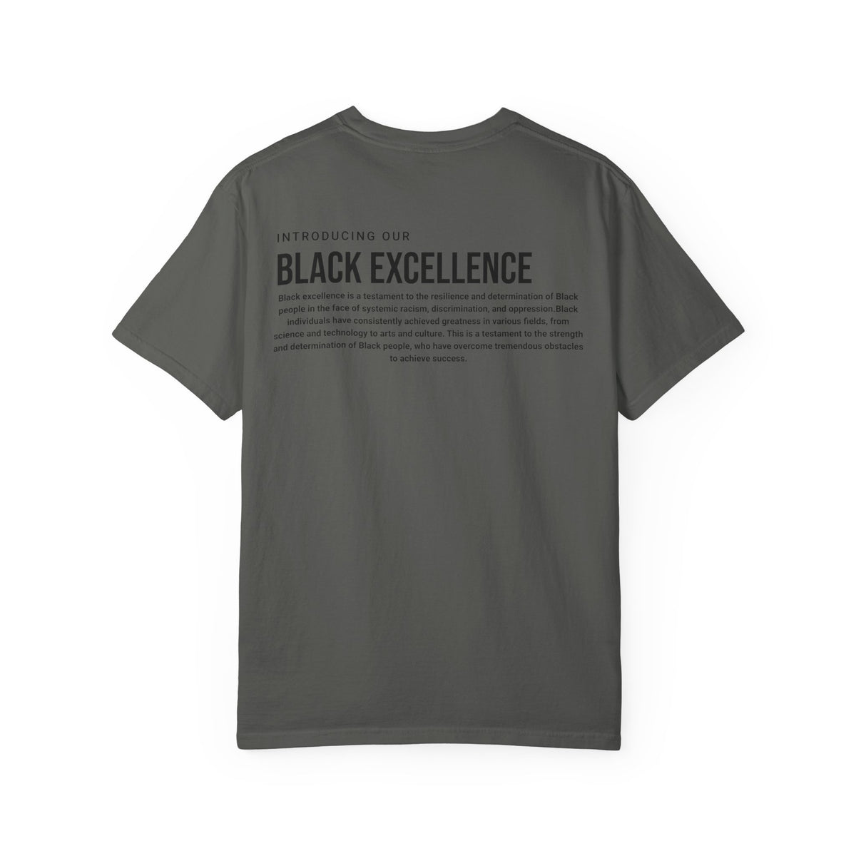 Unisex Black Excellence T-Shirt, Inspirational Tee, Gift for Empowerment, Black History Month, Everyday Wear, Comfortable Fashion