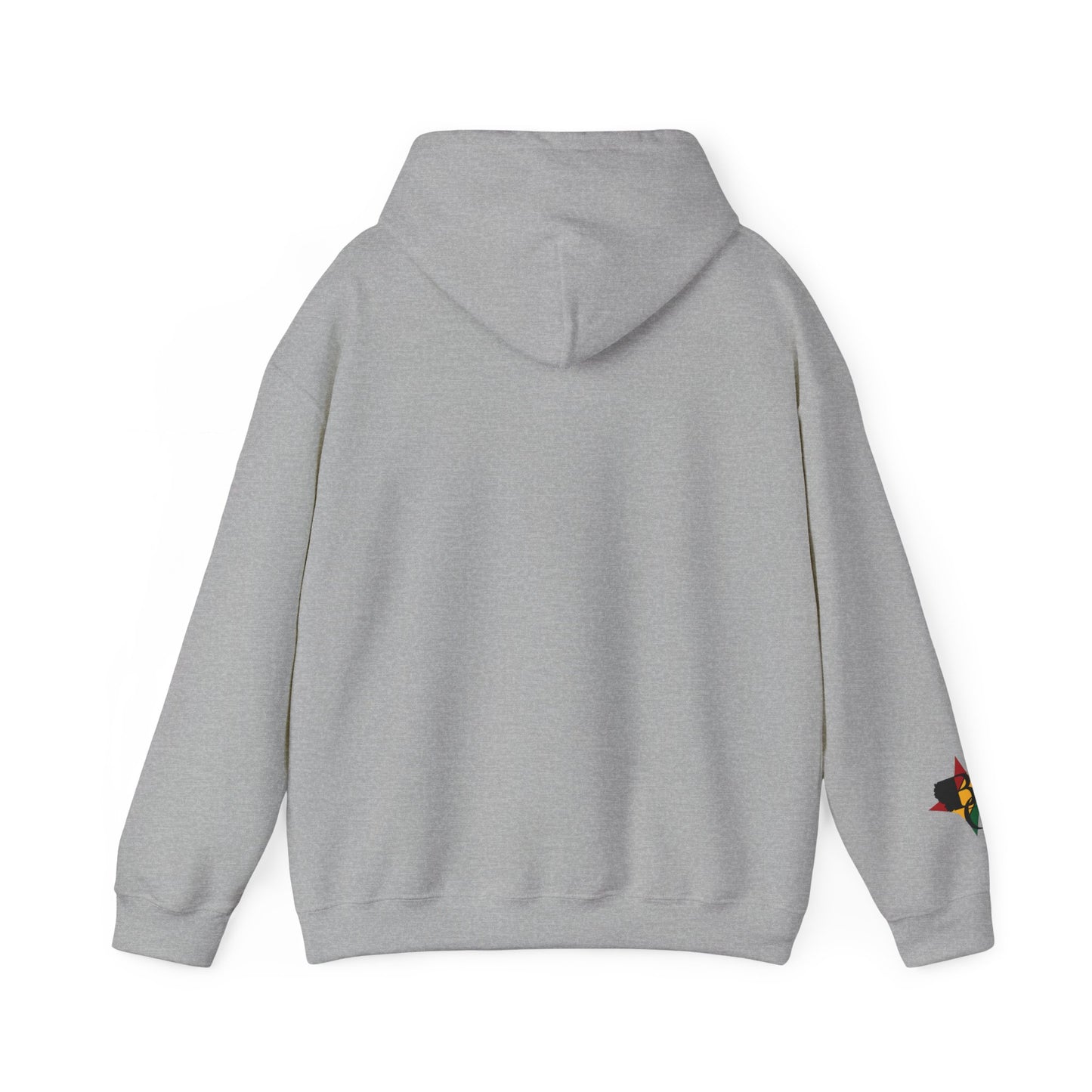 Africa Outline Face Hoodie — Africa Silhouette Pullover