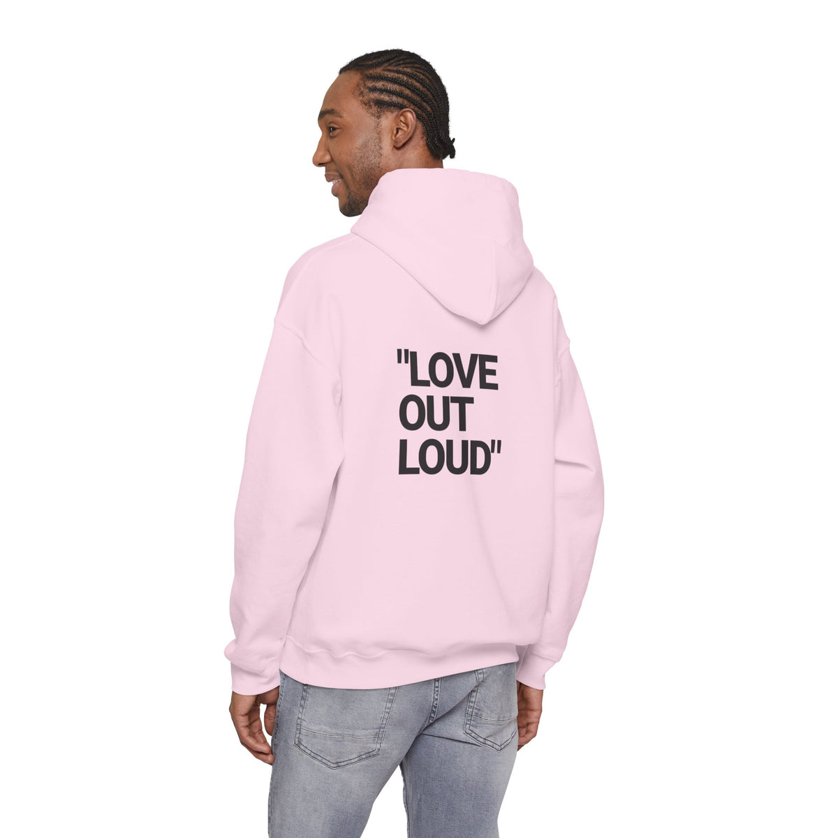 “LOVE OUT LOUD” Hoodie — Heavyweight Comfort & Bold Statement