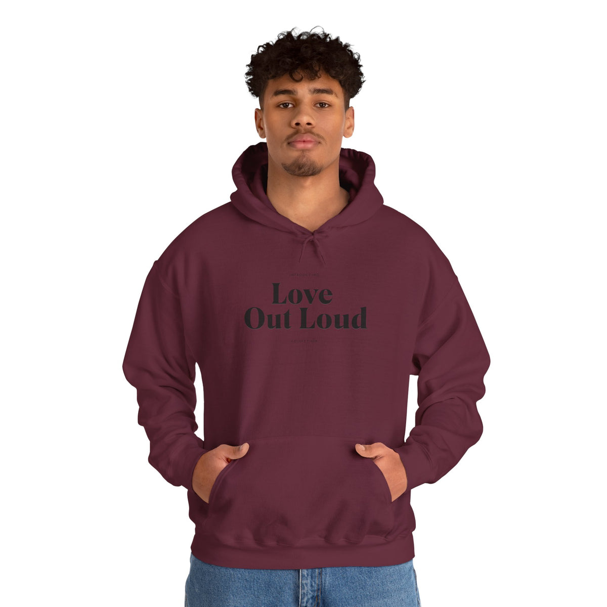 Speak Love Hoodie — Minimal 'Speak Love' Reminder Sweatshirt