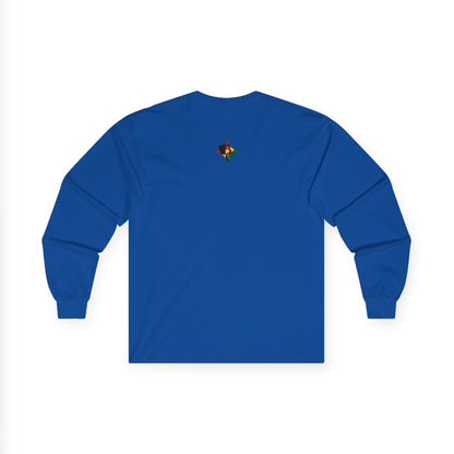 Africa Within Long Sleeve Tee — Map of Africa with Woman Silhouette