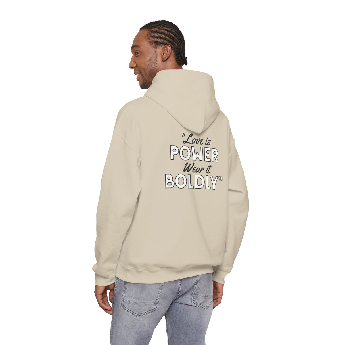 Speak Love Hoodie — Minimal 'Speak Love' Reminder Sweatshirt