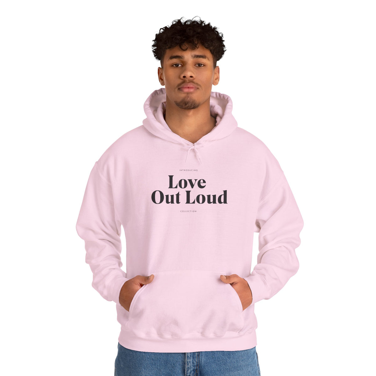 Speak Love Hoodie — Minimal 'Speak Love' Reminder Sweatshirt