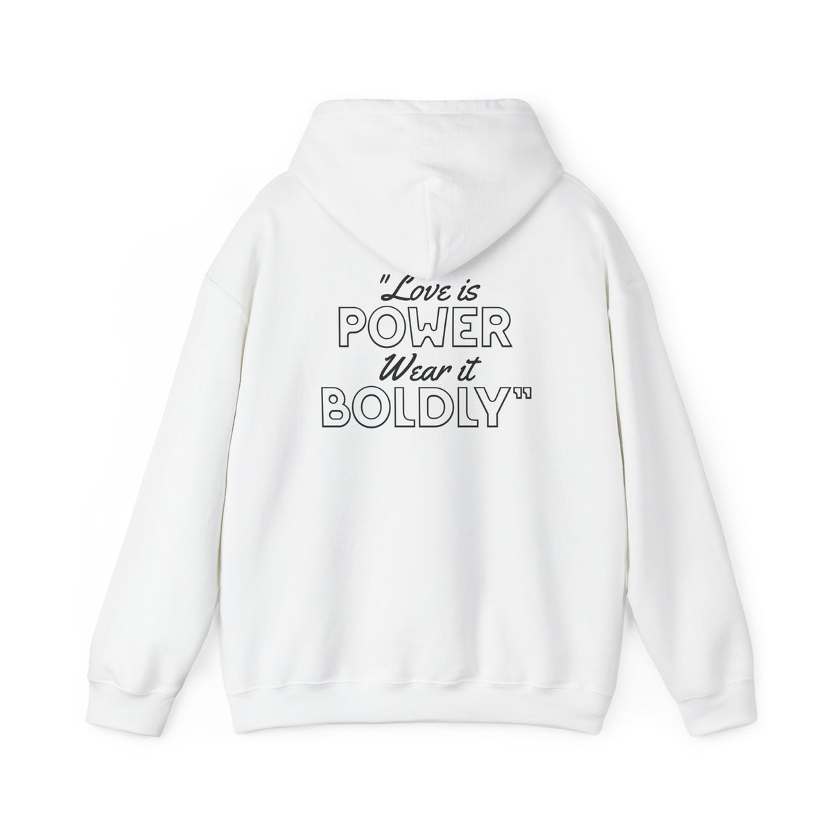 Speak Love Hoodie — Minimal 'Speak Love' Reminder Sweatshirt