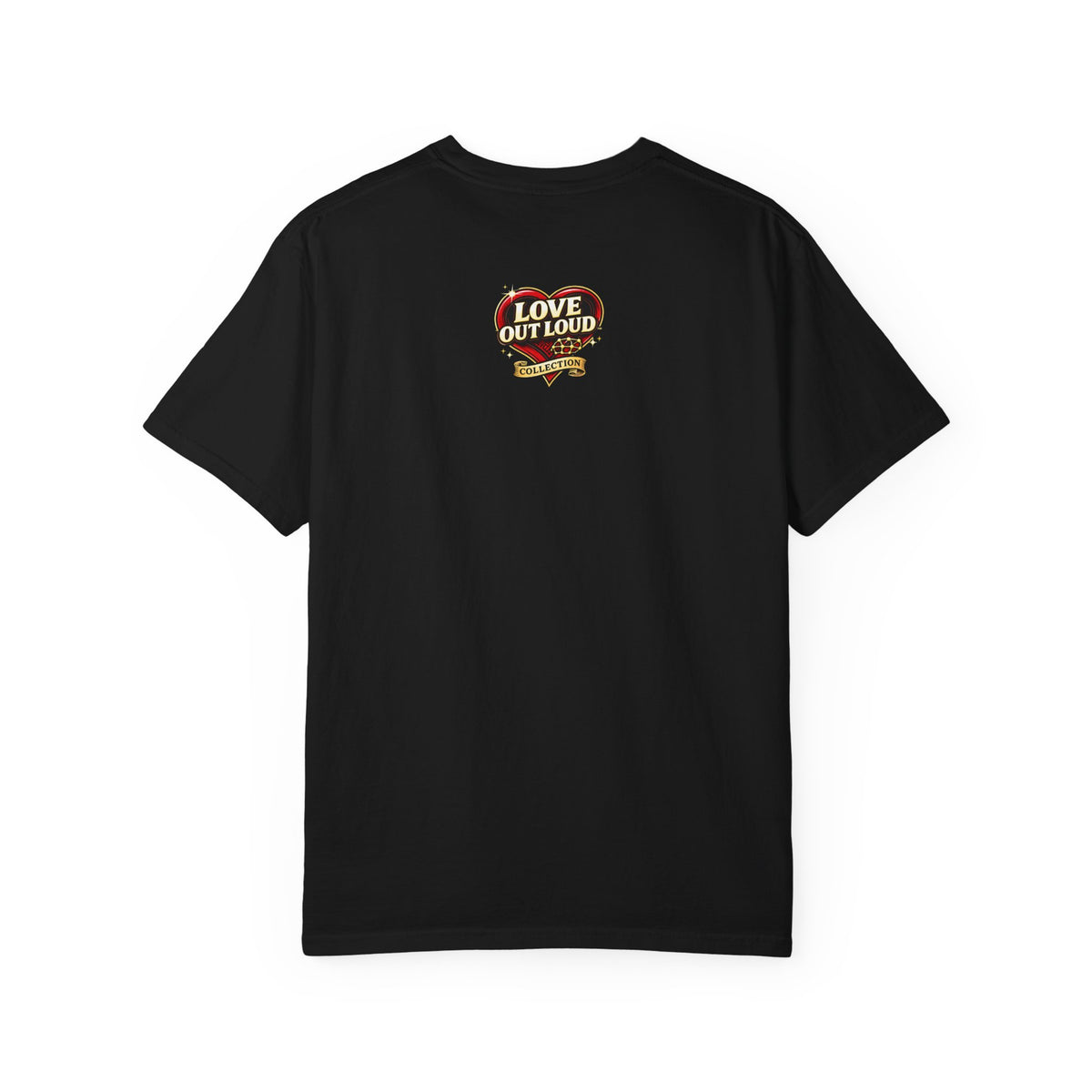 Love Out Loud T-Shirt — Bold Retro Heart Graphic Tee