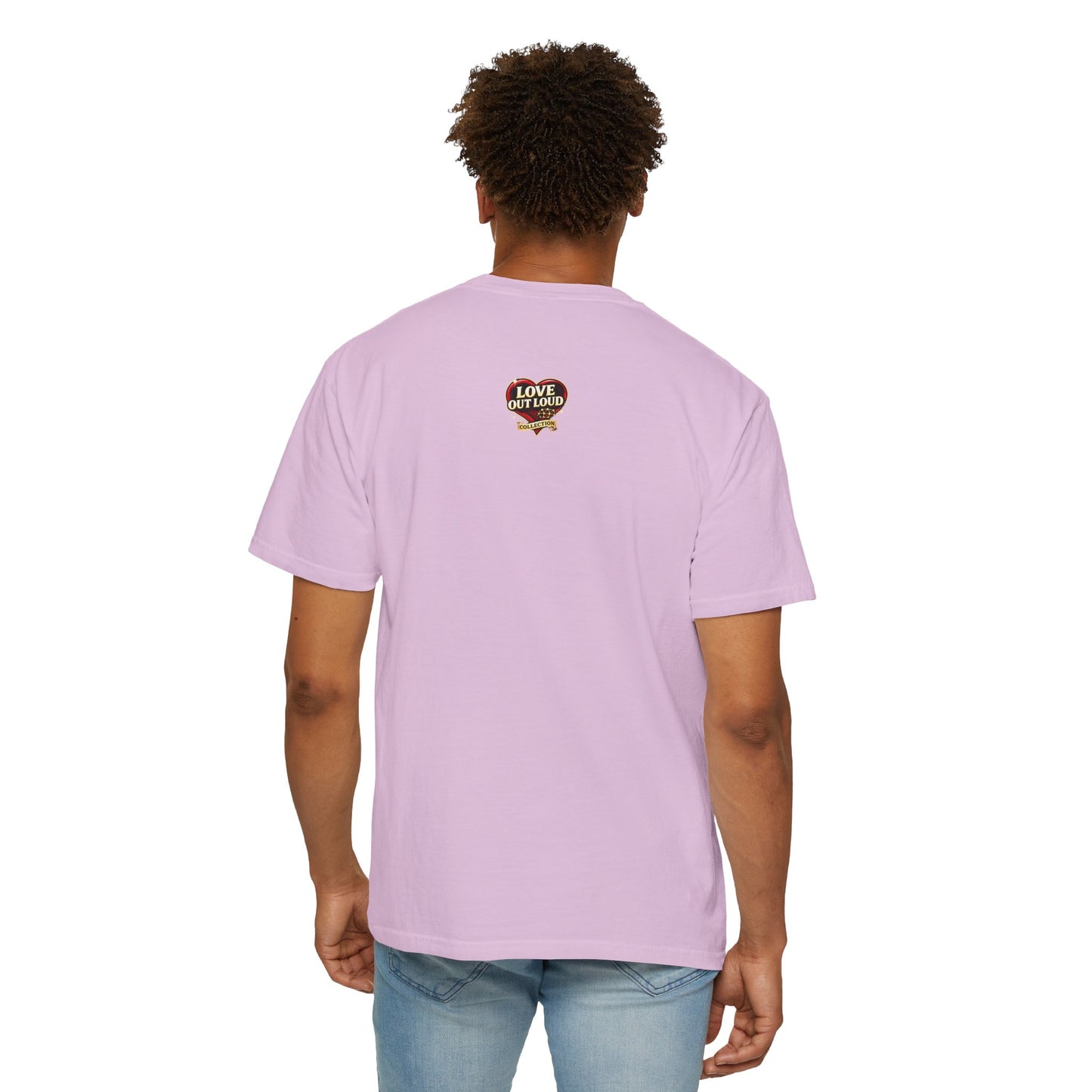 Love Me Out Loud T-Shirt — Heart Graphic Valentine Tee