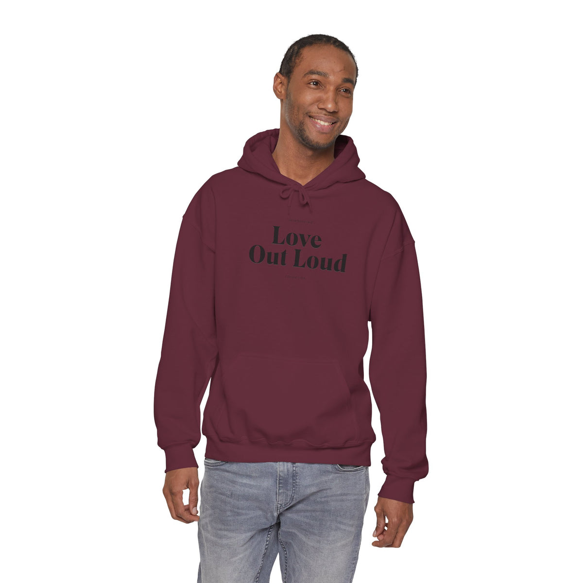 Speak Love Hoodie — Minimal 'Speak Love' Reminder Sweatshirt