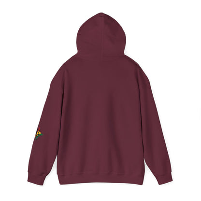Africa Map Hoodie — Silhouette Woman Motherland Sweatshirt