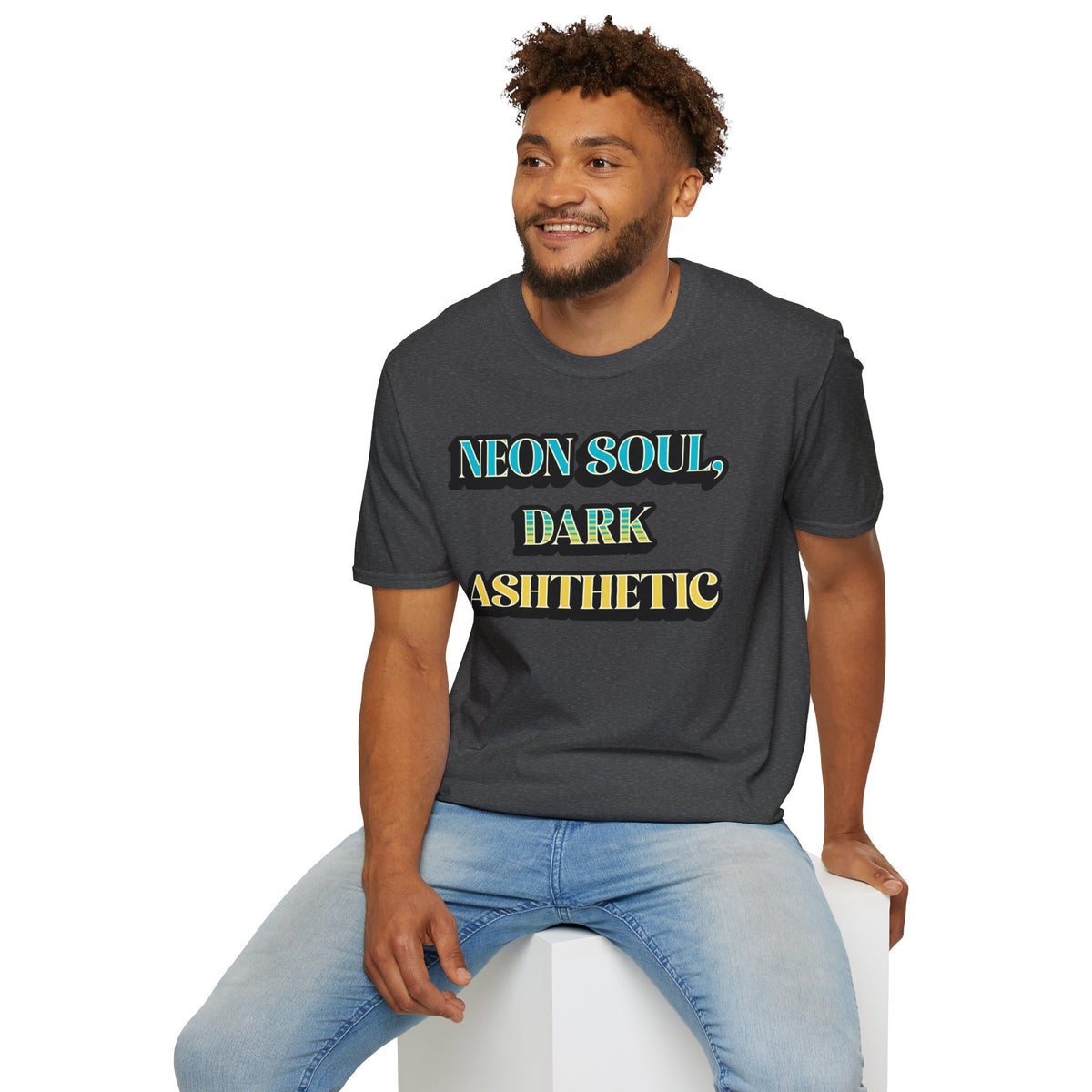 Silent Excellence graphic tee | Modern streetwear statement tee