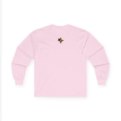 Africa Within Long Sleeve Tee — Map of Africa with Woman Silhouette