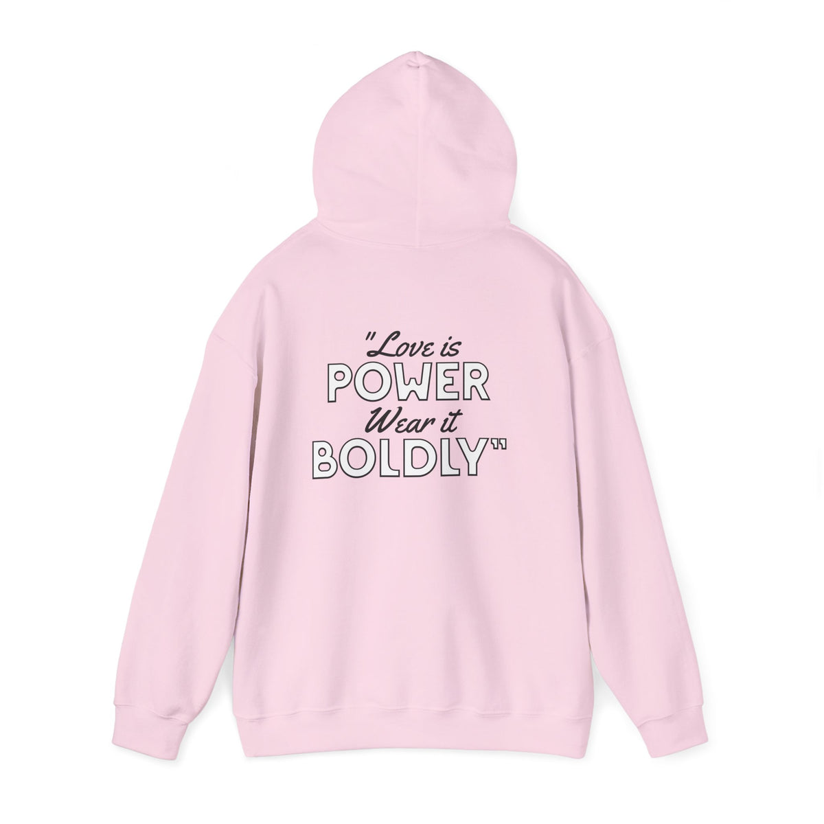 Speak Love Hoodie — Minimal 'Speak Love' Reminder Sweatshirt