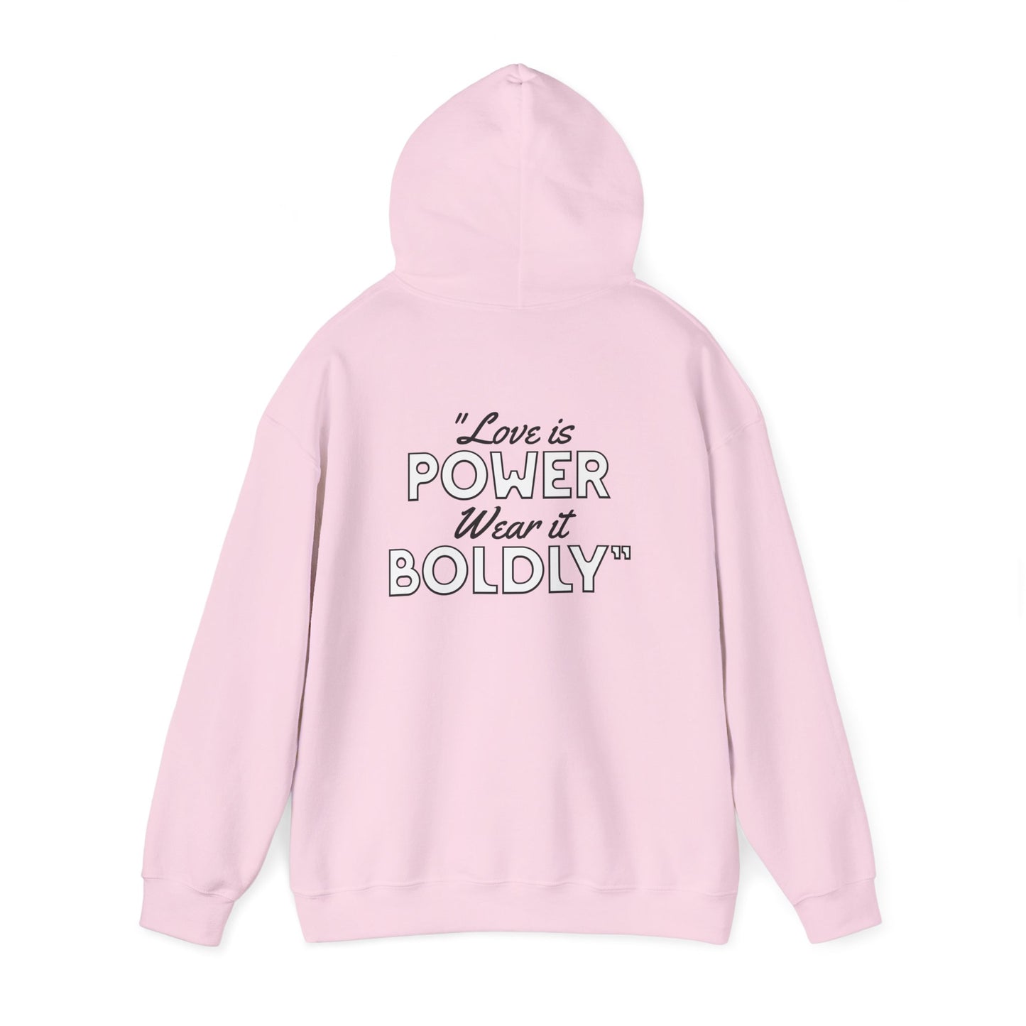 Speak Love Hoodie — Minimal 'Speak Love' Reminder Sweatshirt