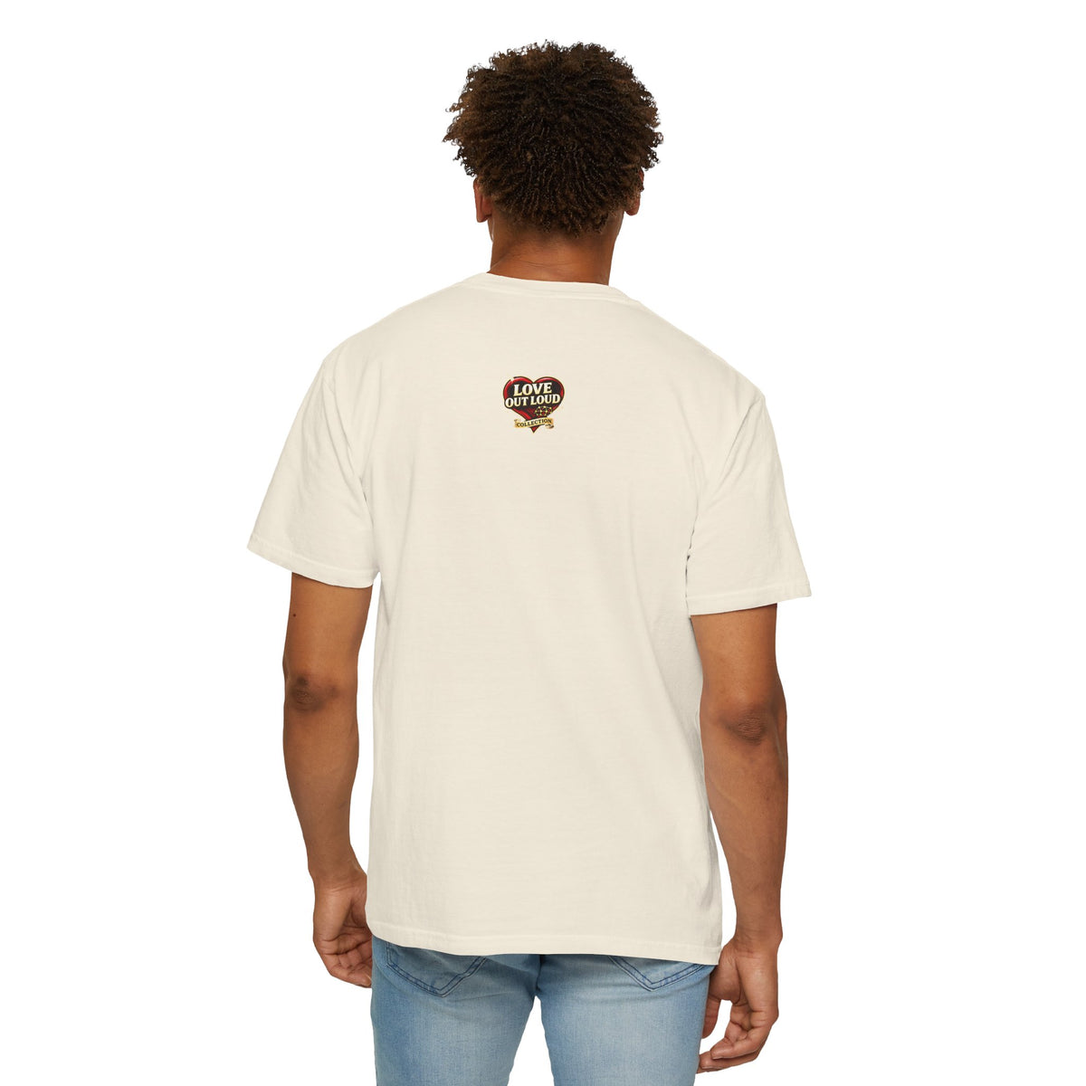 Love Me Out Loud T-Shirt — Heart Graphic Valentine Tee