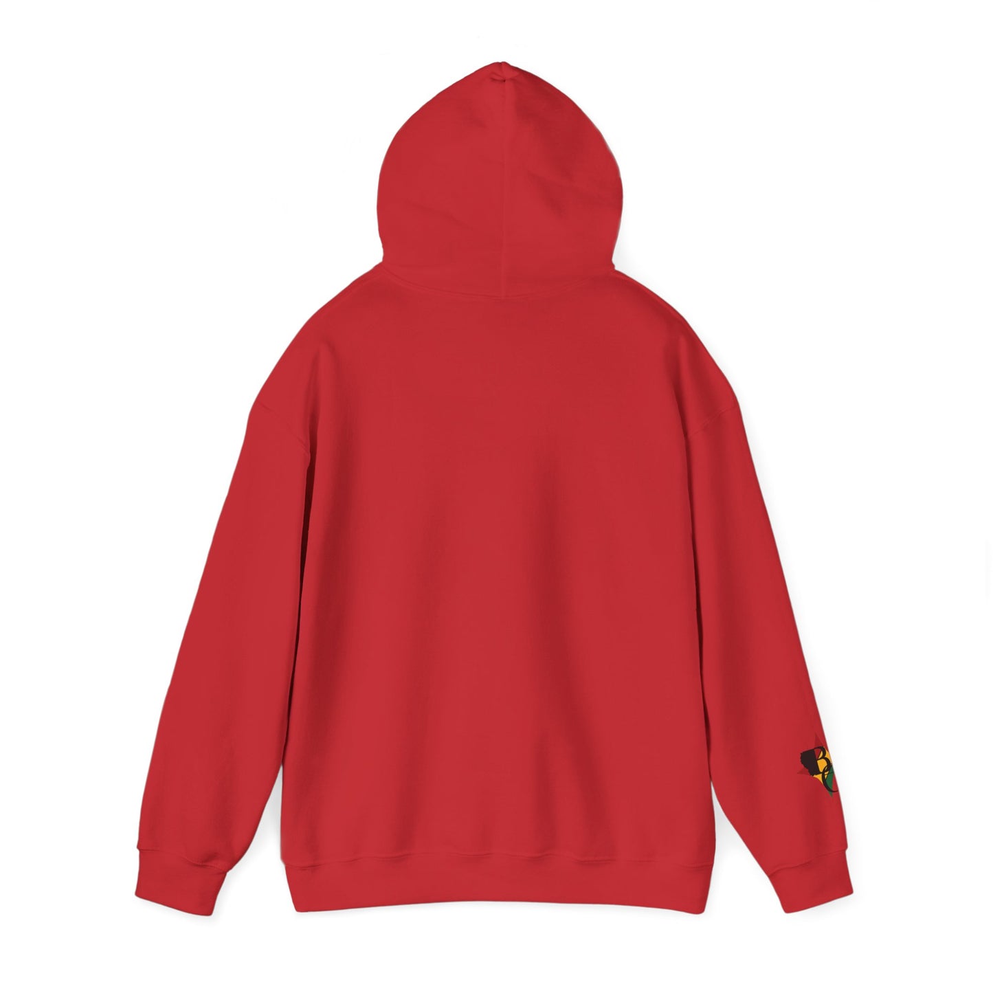 Africa Outline Face Hoodie — Africa Silhouette Pullover